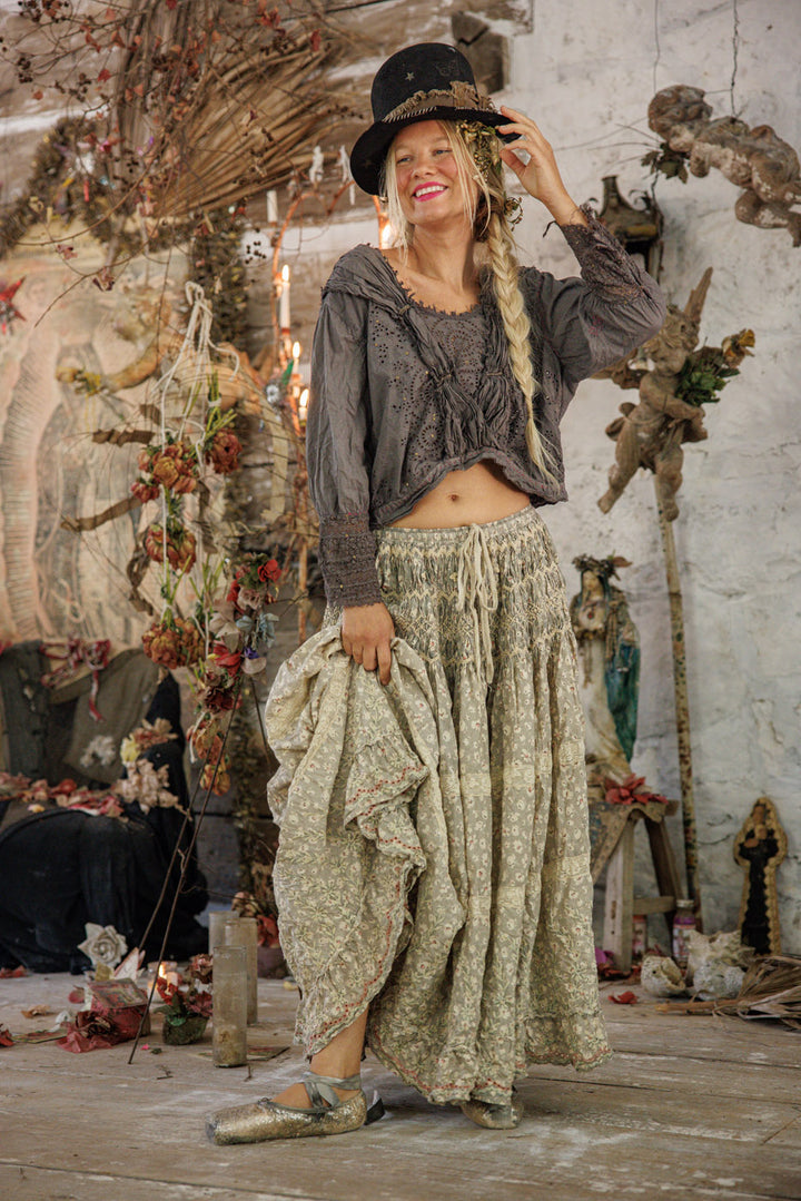 EYELET NONNIE BELLE BLOUSE-OZZY - Kingfisher Road - Online Boutique