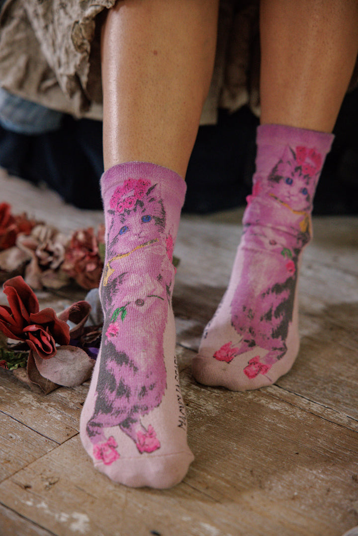 MARGARET MP SOCKS-ALLIUM DIP DYE - Kingfisher Road - Online Boutique