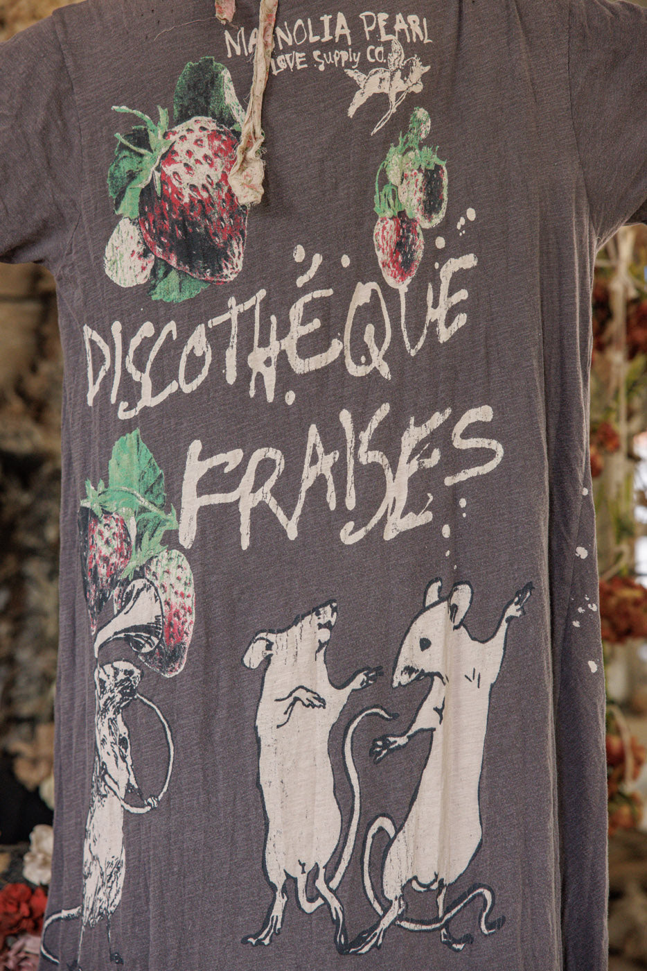 DISCOTHEQUE FRAISES T DRESS-OZZY - Kingfisher Road - Online Boutique