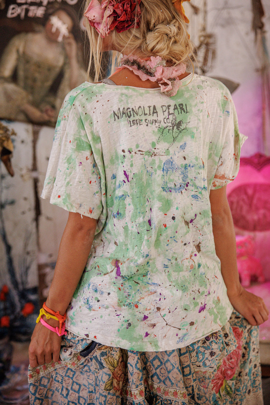 FLORAL SONGBIRD ART CLASS T-TRUE - Kingfisher Road - Online Boutique