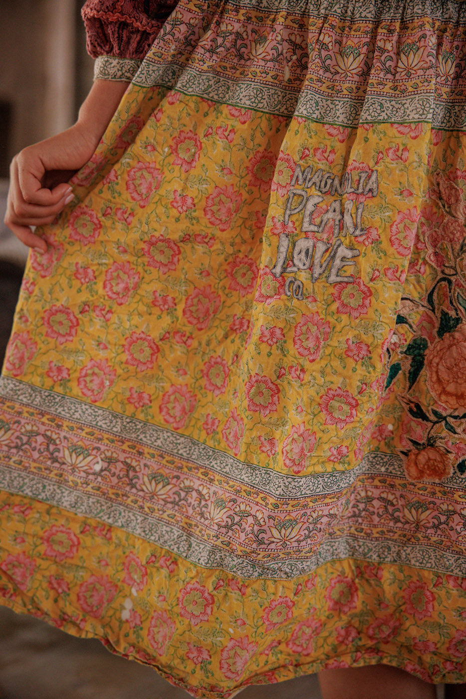 GUTTA GARDEN DRESS-RASPBERRY PATCH - Kingfisher Road - Online Boutique