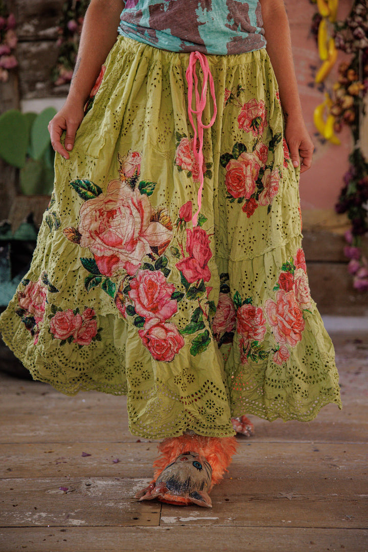 EYELET LALA SKIRT-YUZU - Kingfisher Road - Online Boutique