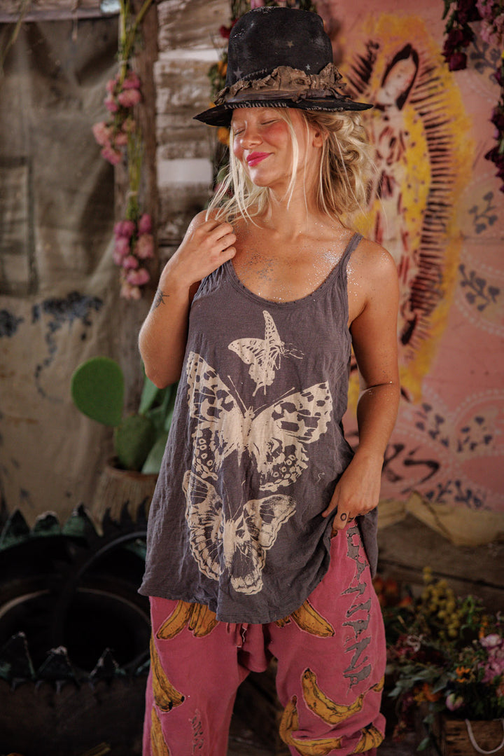 BUTTERFLY TOTEM LANA TANK-OZZY - Kingfisher Road - Online Boutique