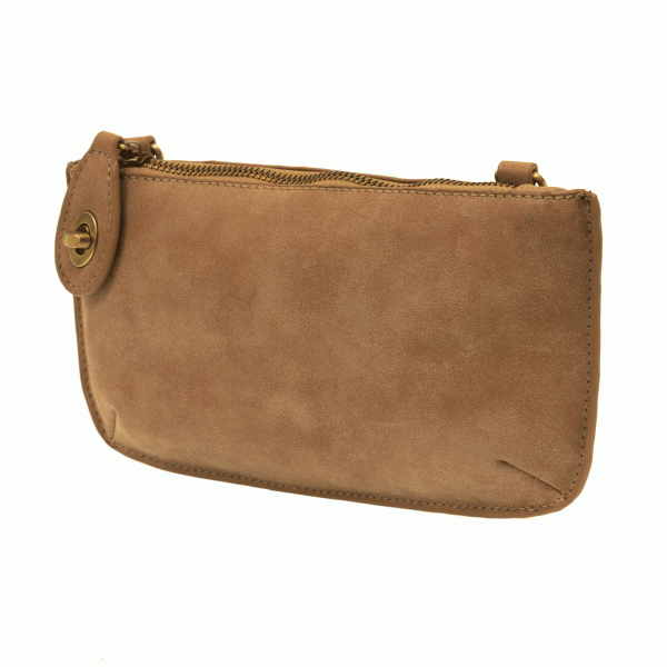 LUX CROSSBODY WRISTLET & CLUTCH-CHESNUT - Kingfisher Road - Online Boutique