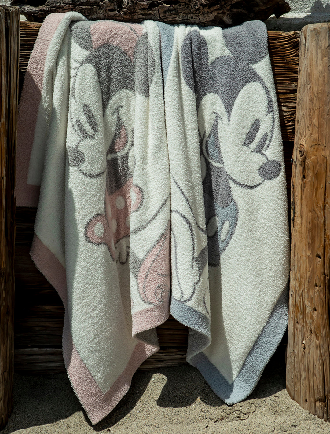 COZY CHIC MINNIE MOUSE BABY BLANKET-DUSTY ROSE - Kingfisher Road - Online Boutique