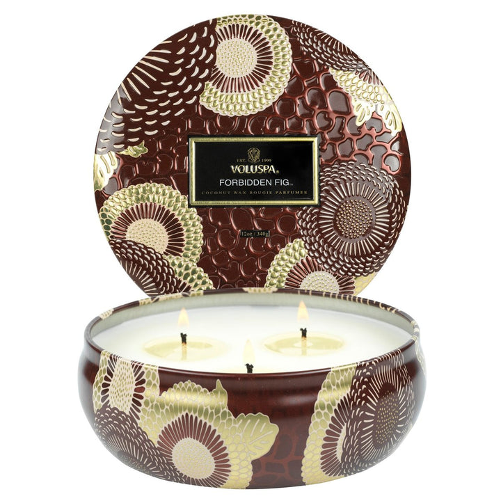 FORBIDDEN FIG 3 WICK TIN - Kingfisher Road - Online Boutique