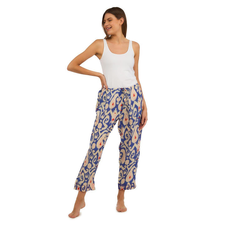 IKAT PRINT LOUNGE PANT - Kingfisher Road - Online Boutique