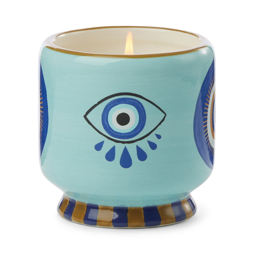 EYE CERAMIC CANDLE-INCENSE & SMOKE - Kingfisher Road - Online Boutique