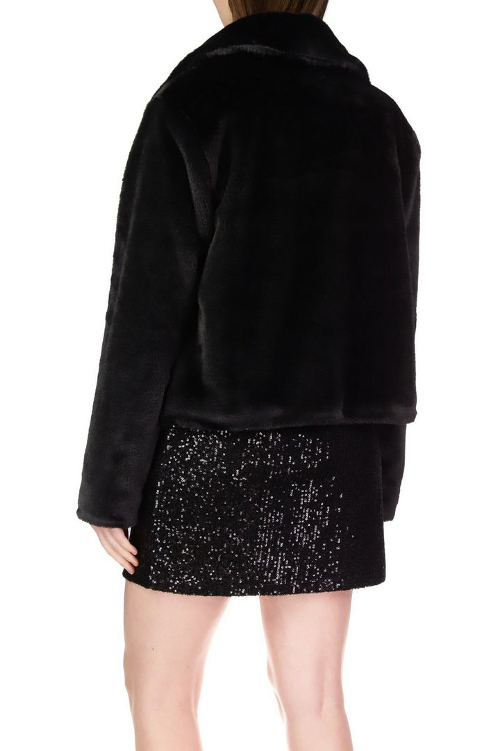 GOING OUT FUR COAT - BLACK - Kingfisher Road - Online Boutique