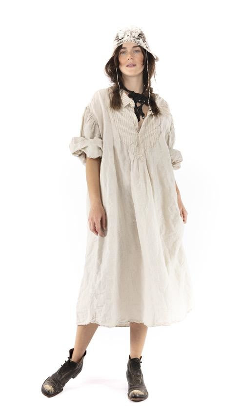 TORA SHIRT DRESS WITH DISTRESSING - Kingfisher Road - Online Boutique