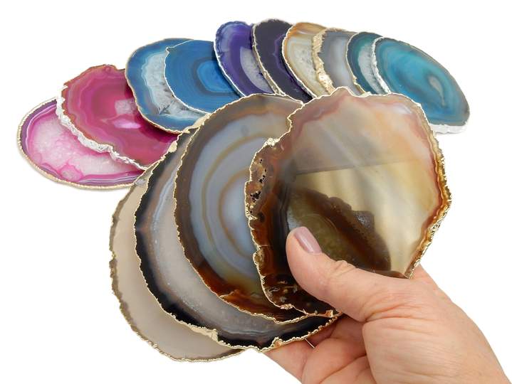 AGATE COASTER - Kingfisher Road - Online Boutique