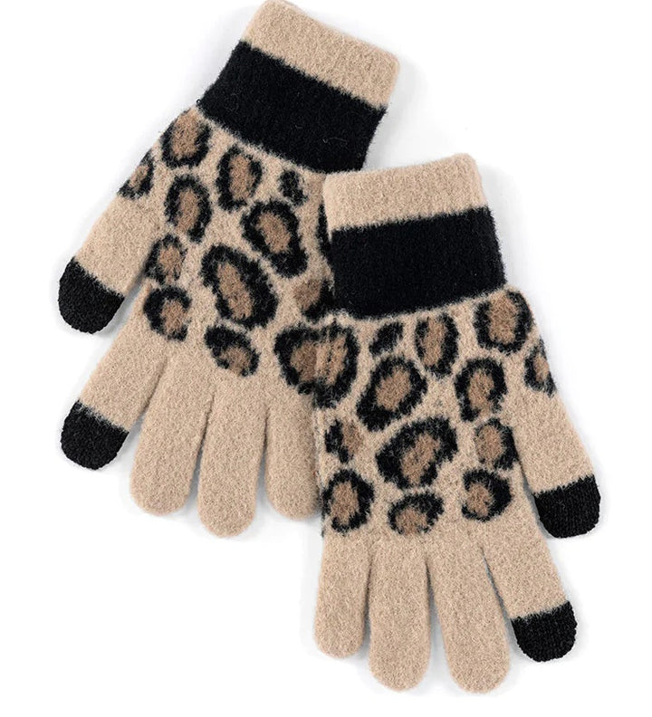 LAURA TOUCHSCREEN GLOVES - TAN - Kingfisher Road - Online Boutique
