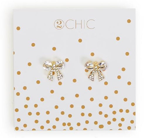 PUT A BOW ON IT EARRINGS - Kingfisher Road - Online Boutique
