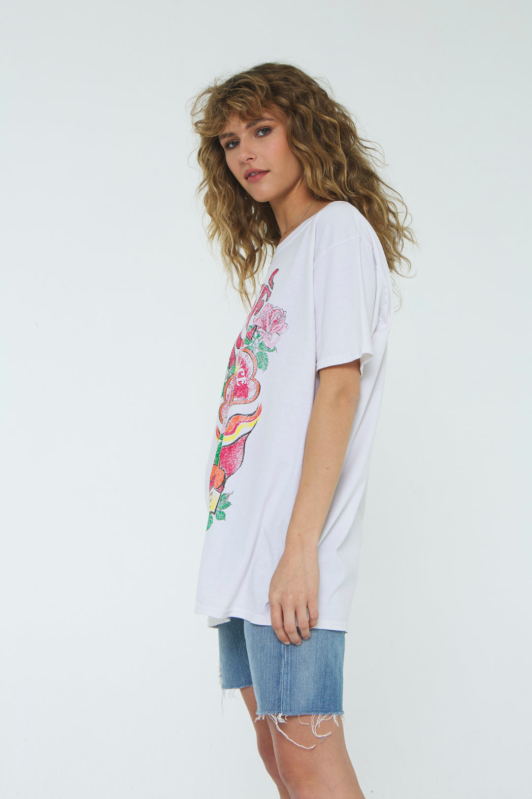 ROSE DE PROVENCE OVERSIZED TEE - Kingfisher Road - Online Boutique