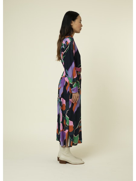 ADENISSE WOVEN DRESS - FLORAL - Kingfisher Road - Online Boutique