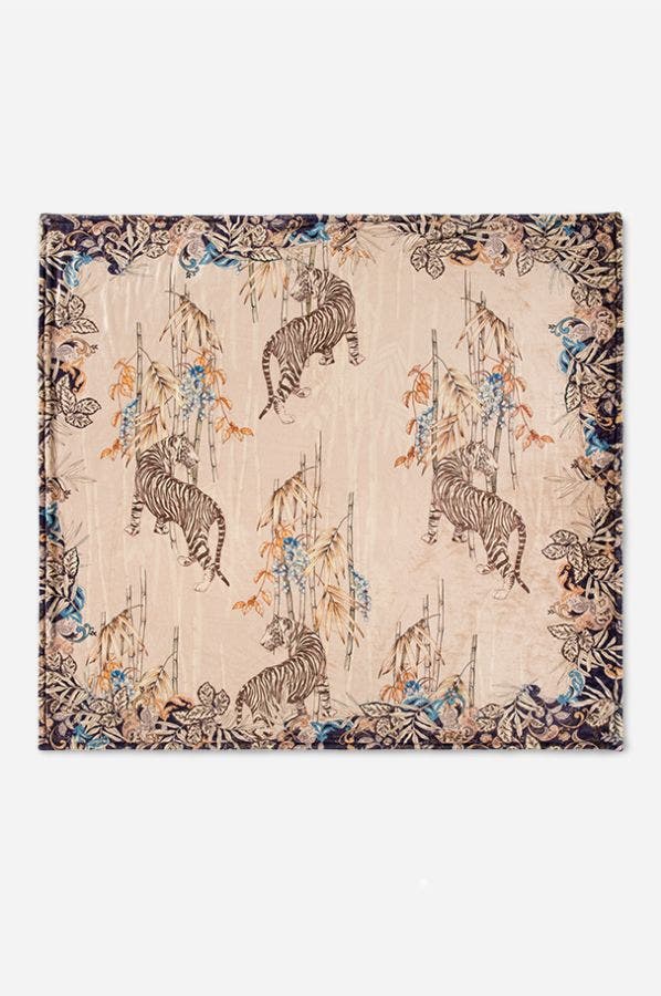 WINTER TIGER COZY BLANKET - Kingfisher Road - Online Boutique