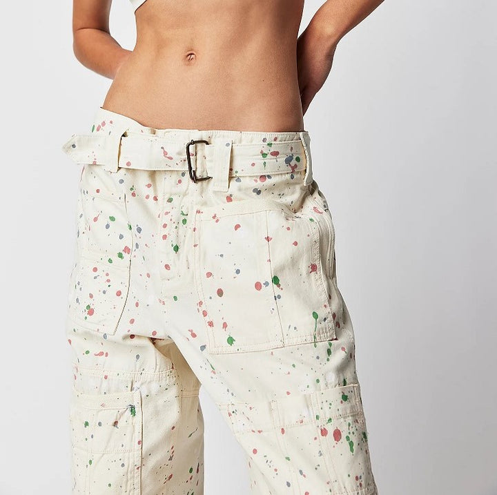 PAINTER PANT - ECRU - Kingfisher Road - Online Boutique
