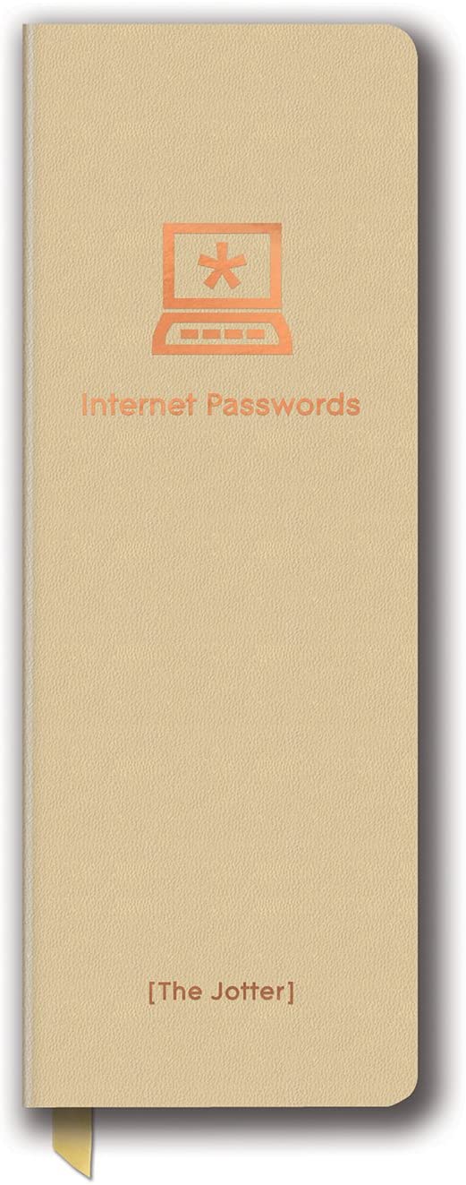 GOLD INTERNET PASSWORDS JRNL - Kingfisher Road - Online Boutique