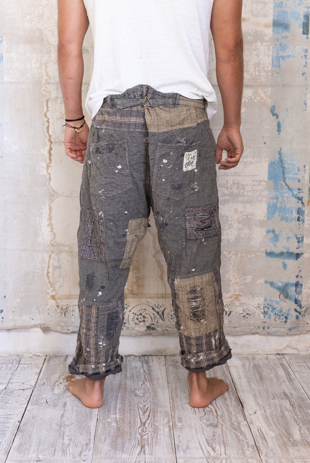 QUILTED MINER PANTS-CROW - Kingfisher Road - Online Boutique