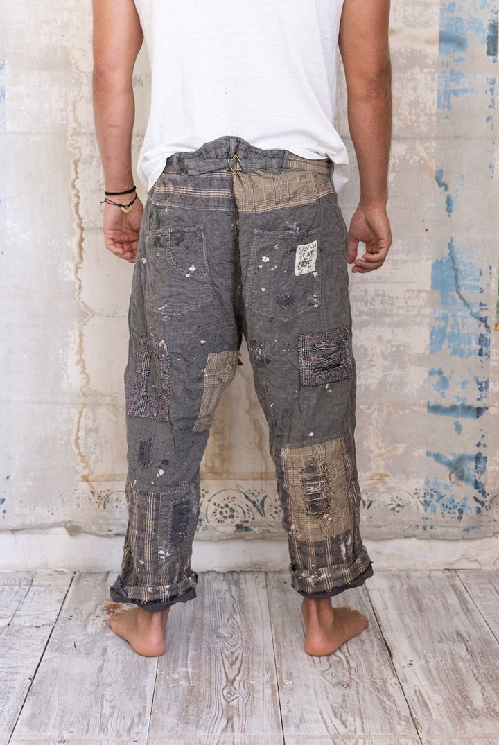 QUILTED MINER PANTS-CROW - Kingfisher Road - Online Boutique