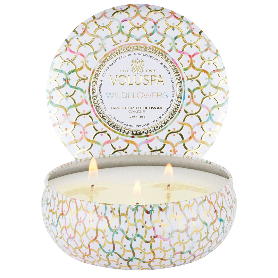 3 WICK-WILDFLOWERS - Kingfisher Road - Online Boutique