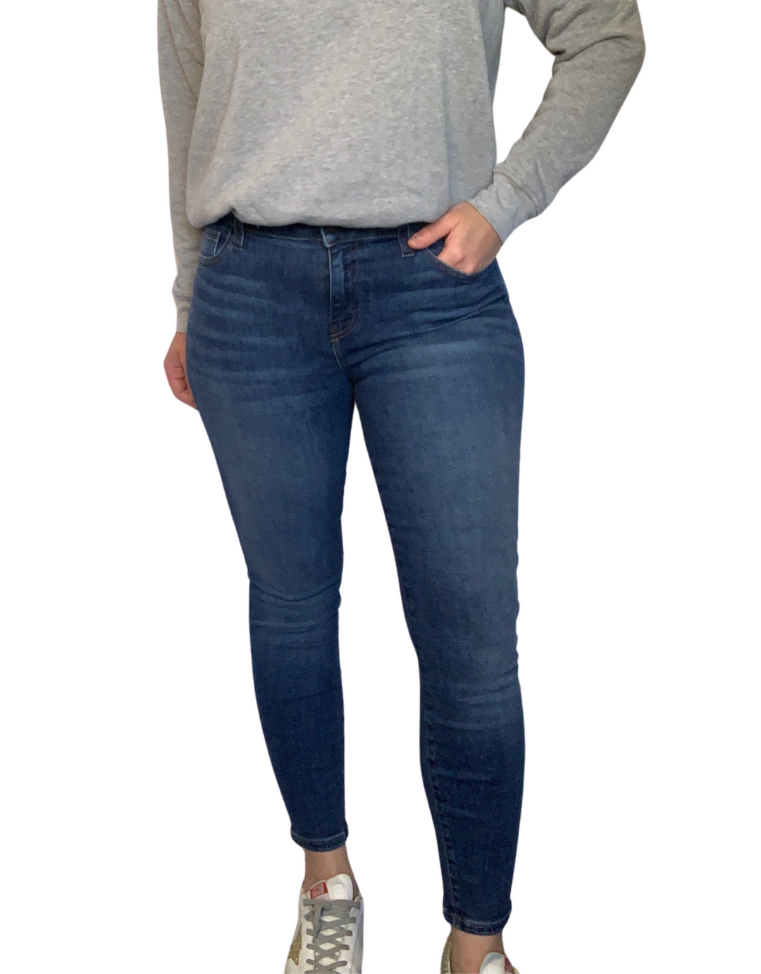 MADISON MID RISE CROP SKINNY - Kingfisher Road - Online Boutique