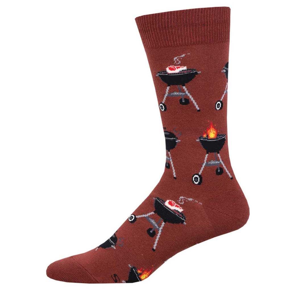 FIRED UP CREW SOCKS-RED - Kingfisher Road - Online Boutique