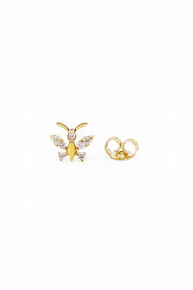 .085ct DIAMOND BUTTERFLY STUD - Kingfisher Road - Online Boutique