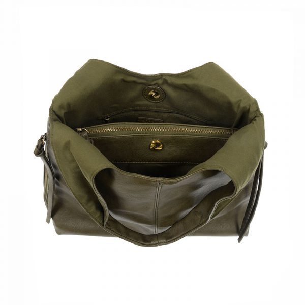 CLAIRE HOBO-DARK OLIVE - Kingfisher Road - Online Boutique
