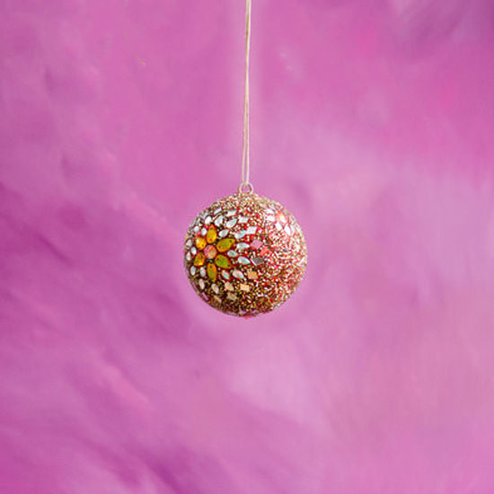 BEADED BOREALIS ORNAMENT - Kingfisher Road - Online Boutique