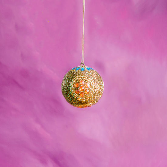 BEADED BOREALIS ORNAMENT - Kingfisher Road - Online Boutique