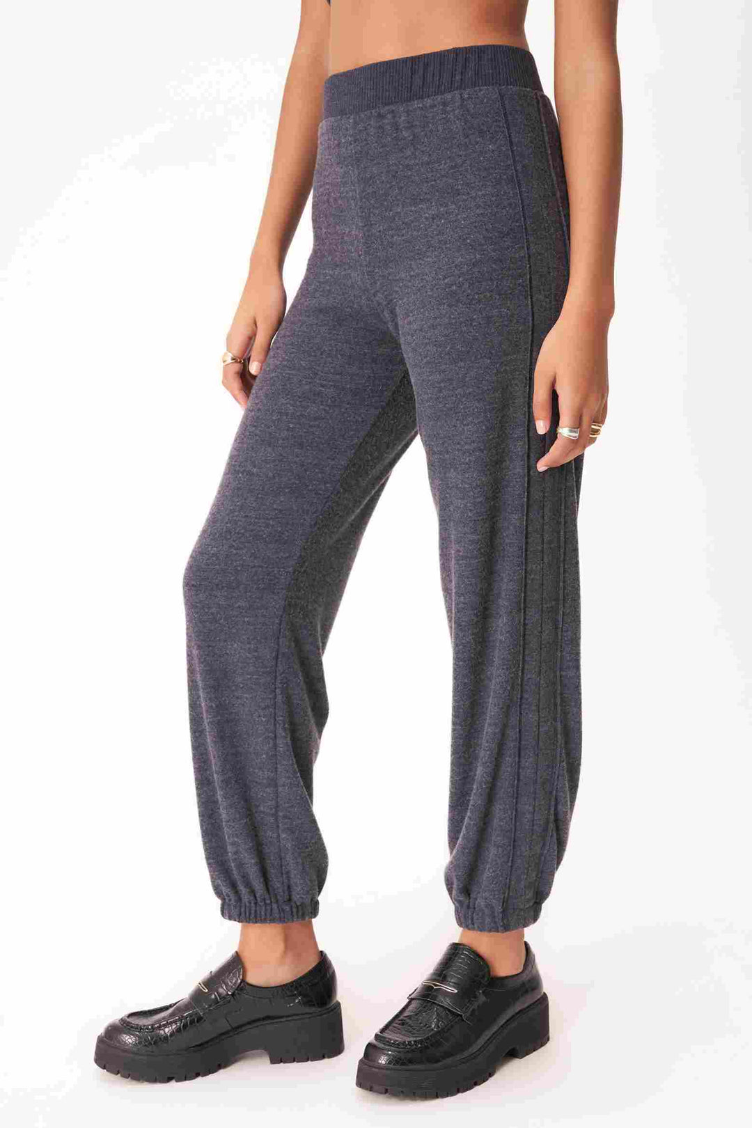 JUST RELAX COZY SEAMED JOGGER-H GALAXY BLUE - Kingfisher Road - Online Boutique