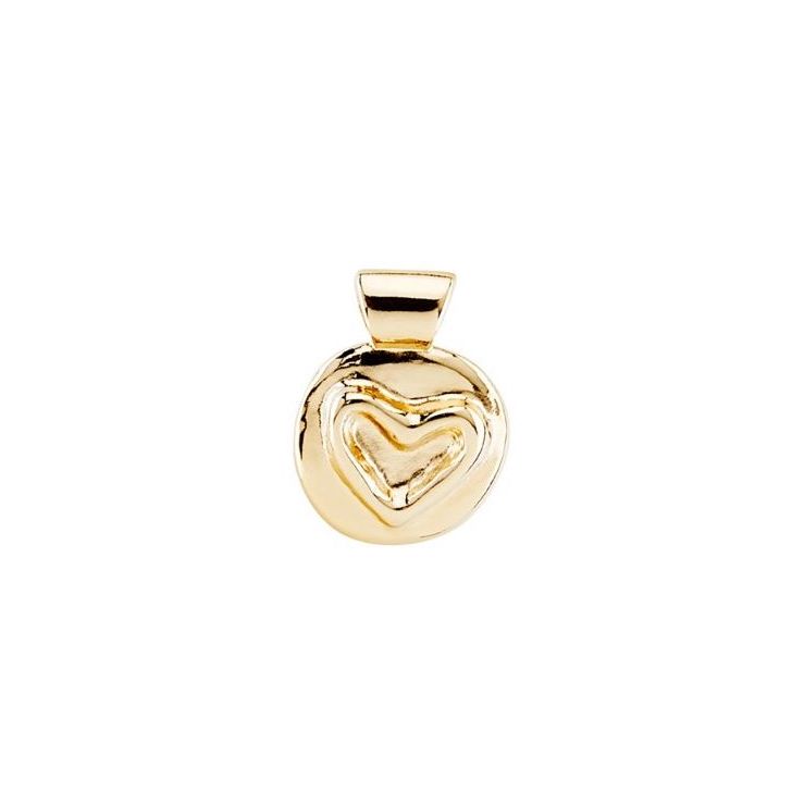 GOLD HEART CHARM - Kingfisher Road - Online Boutique