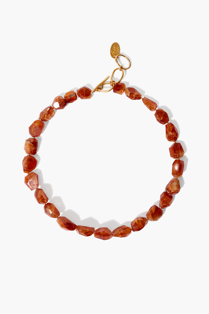 MUSCOVITE MIX STONES GRADUATED NECKLACE - Kingfisher Road - Online Boutique