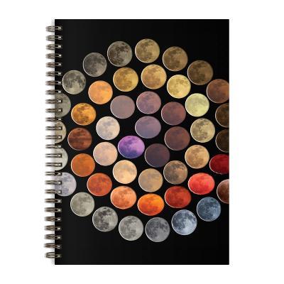 COLORS OF THE MOON WIRE-O JOURNAL - Kingfisher Road - Online Boutique