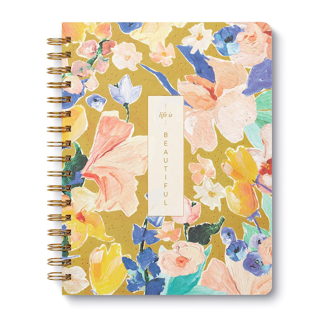 LIFE IS BEAUTIFUL NOTEBOOK - Kingfisher Road - Online Boutique
