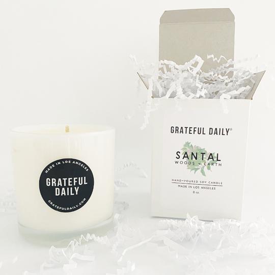 SANTAL SOY CANDLE - Kingfisher Road - Online Boutique