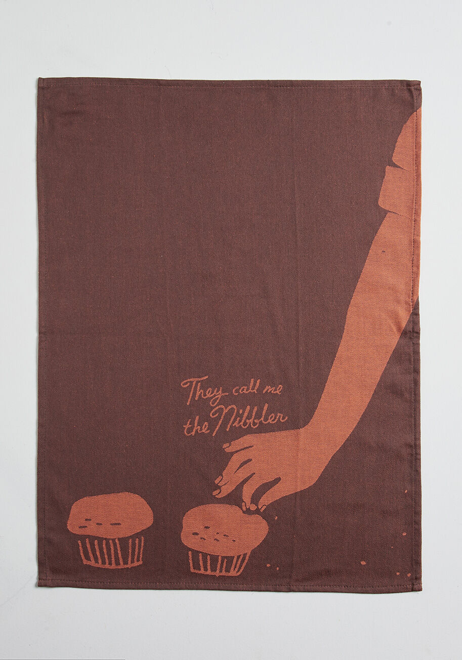 Call Me The Nibbler Dish Towel - Kingfisher Road - Online Boutique