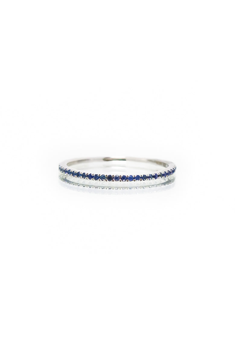.34ct BLUE SAPPHIRE ETERNITY BAND - Kingfisher Road - Online Boutique