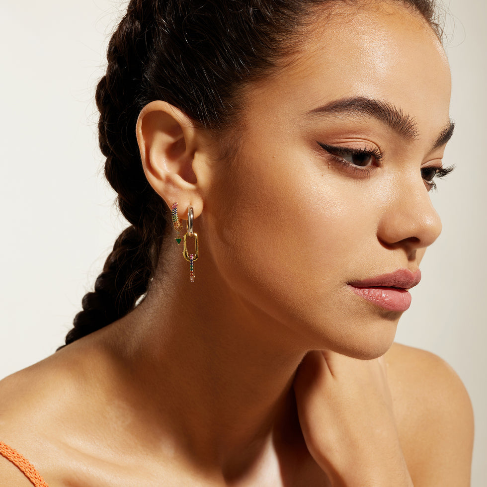 RAINBOW CHARM CONNECTOR-GOLD - Kingfisher Road - Online Boutique