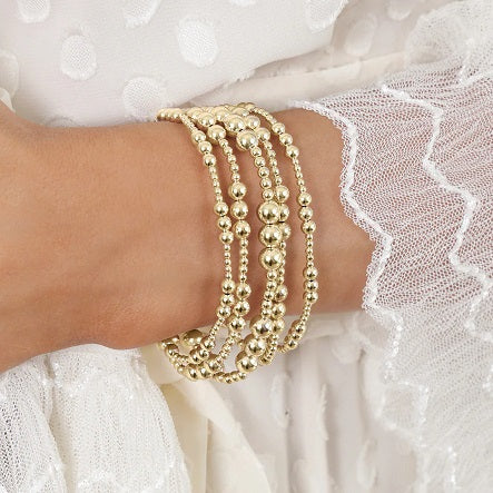 HARMONY SMALL BEAD BRACELET-GOLD - Kingfisher Road - Online Boutique
