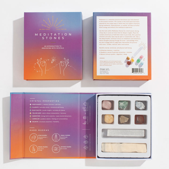 MEDITATION STONES - Kingfisher Road - Online Boutique