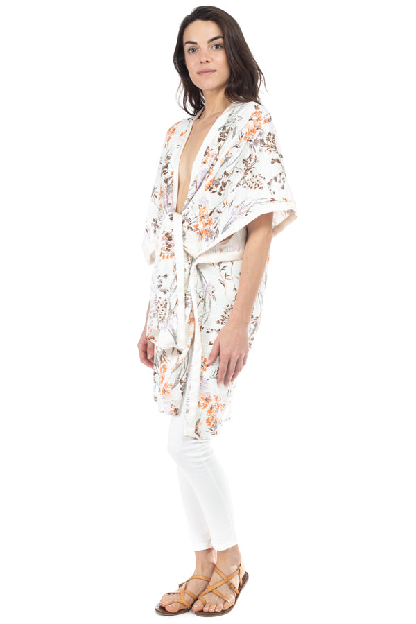 Convertible Kimono - Off White - Kingfisher Road - Online Boutique
