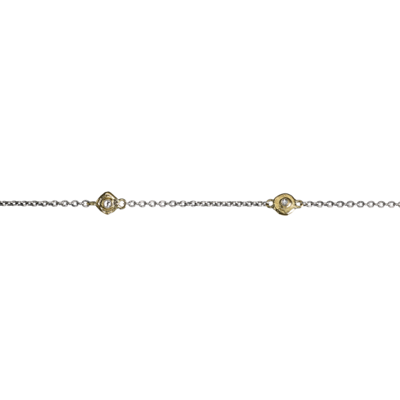 30" SILVER POINTS OF LIGHT CHAIN - Kingfisher Road - Online Boutique