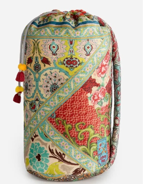 RED EMBROIDERY COZY BLANKET - Kingfisher Road - Online Boutique
