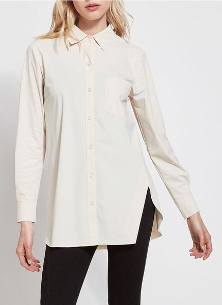 Schiffer Button Down - Oyster - Kingfisher Road - Online Boutique