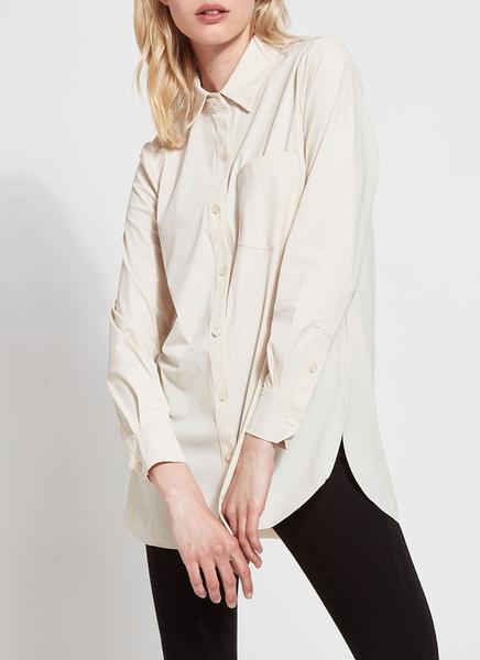 Schiffer Button Down - Oyster - Kingfisher Road - Online Boutique
