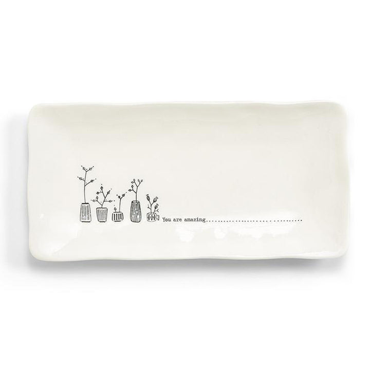 LONG TRINKET TRAY IN GIFT BOX - Kingfisher Road - Online Boutique