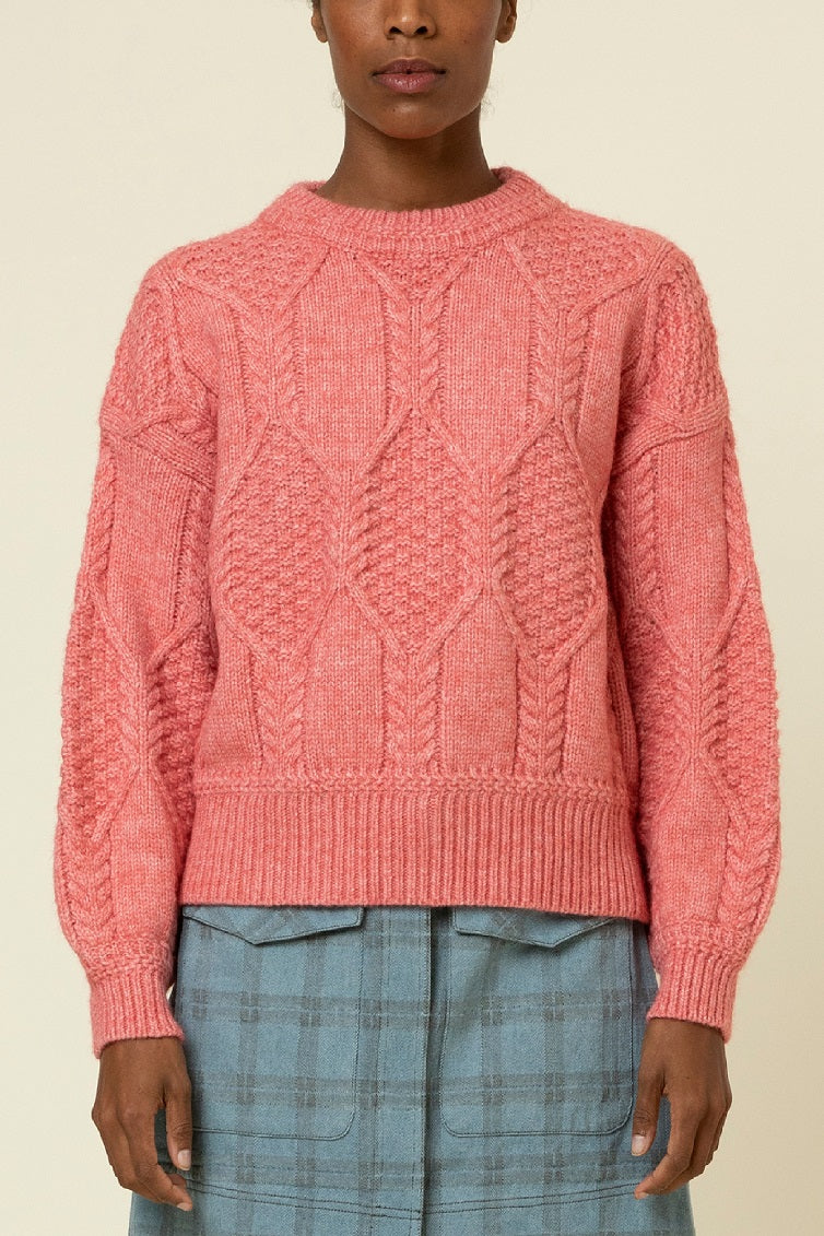 JULIA SWEATER - ROSE - Kingfisher Road - Online Boutique