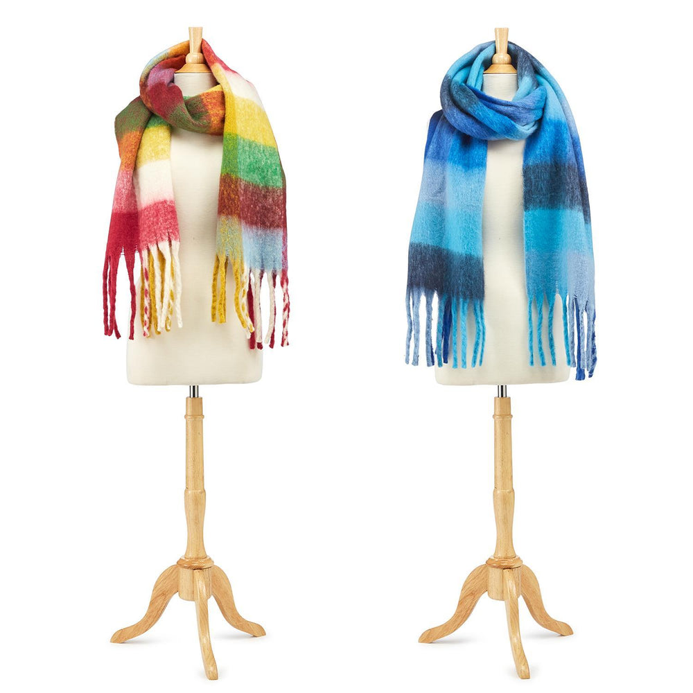 PLAID SCARVES - Kingfisher Road - Online Boutique